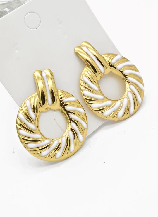 ARETES RODIO MARCA XUPING MICROCIRCONES /YSX