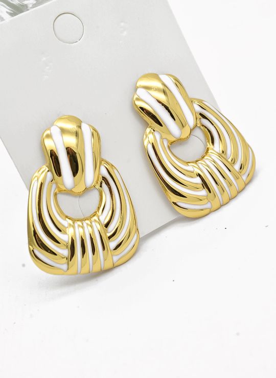 ARETES RODIO MARCA XUPING MICROCIRCONES /YSX