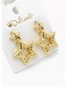 ARETES RODIO MARCA XUPING MICROCIRCONES /YSX
