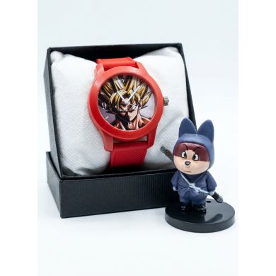SET DE RELOJ CON PERSONAJE DE COLECCION Y ESTUCHE DE LUJO