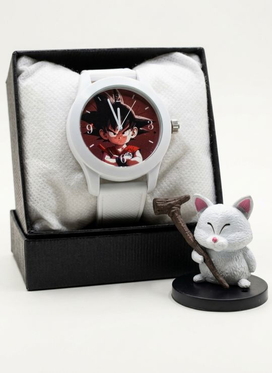 SET DE RELOJ CON PERSONAJE DE COLECCION Y ESTUCHE DE LUJO