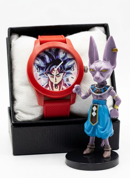 SET DE RELOJ CON PERSONAJE DE COLECCION Y ESTUCHE DE LUJO