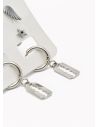 SET DE ARETES X 3 CRISTALES SURTIDO/ACERO INOXIDABLE