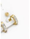 SET DE ARETES X 3 PARES RODIO XUPING /GARANTIZADO