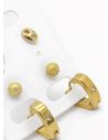 SET DE ARETES X 3 PARES RODIO XUPING /GARANTIZADO
