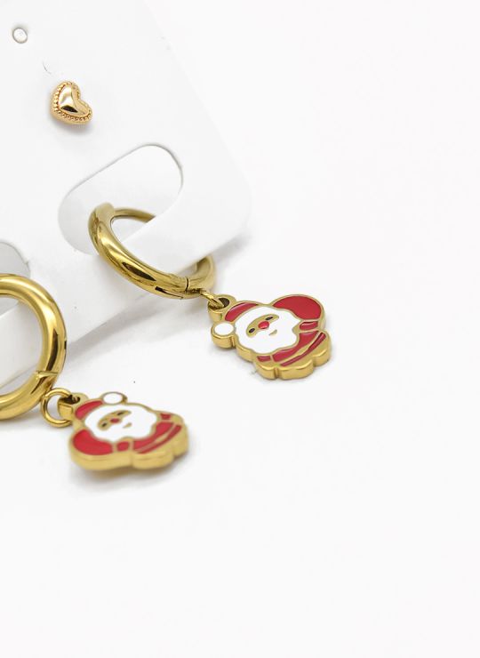 SET DE ARETES X 3 PARES RODIO XUPING /GARANTIZADO