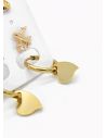 SET DE ARETES X 3 PARES RODIO XUPING /GARANTIZADO