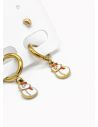 SET DE ARETES X 3 PARES RODIO XUPING /GARANTIZADO