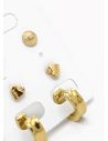 SET DE ARETES X 3 PARES RODIO XUPING /GARANTIZADO