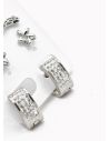 SET DE ARETES X 3 PARES RODIO XUPING /GARANTIZADO