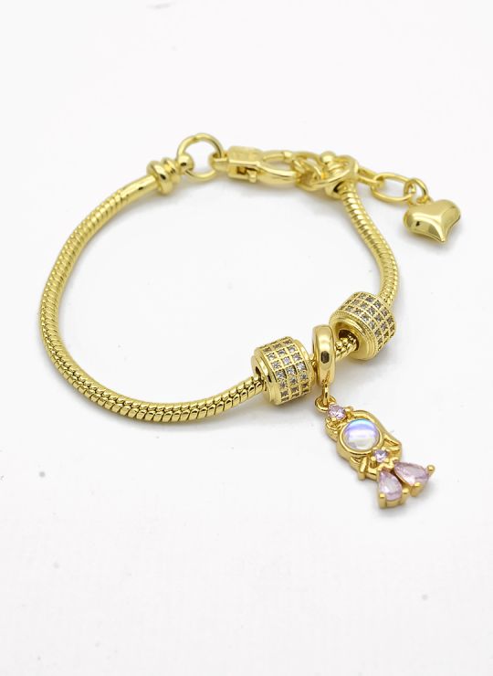 PULSERA / BRAZALETE EN RODIO CON MICROCIRCONES