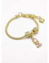 PULSERA / BRAZALETE EN RODIO CON MICROCIRCONES