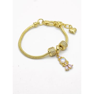 PULSERA / BRAZALETE EN RODIO CON MICROCIRCONES