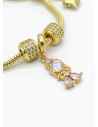 PULSERA / BRAZALETE EN RODIO CON MICROCIRCONES