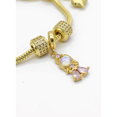 PULSERA / BRAZALETE EN RODIO CON MICROCIRCONES