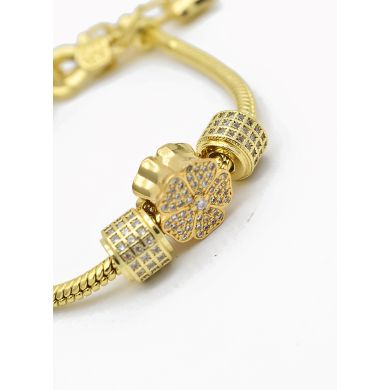 PULSERA / BRAZALETE EN RODIO CON MICROCIRCONES