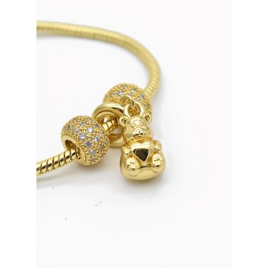 PULSERA / BRAZALETE EN RODIO CON MICROCIRCONES