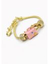 PULSERA / BRAZALETE EN RODIO CON MICROCIRCONES