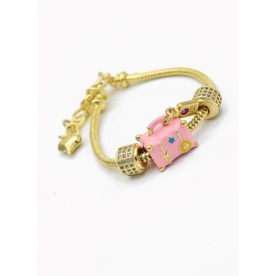PULSERA / BRAZALETE EN RODIO CON MICROCIRCONES
