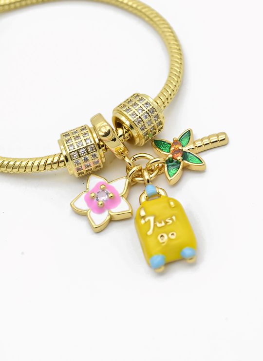 PULSERA / BRAZALETE EN RODIO CON MICROCIRCONES