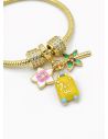 PULSERA / BRAZALETE EN RODIO CON MICROCIRCONES