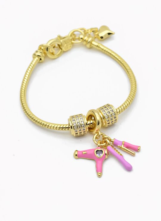 PULSERA / BRAZALETE EN RODIO CON MICROCIRCONES