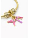 PULSERA / BRAZALETE EN RODIO CON MICROCIRCONES