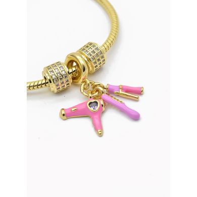 PULSERA / BRAZALETE EN RODIO CON MICROCIRCONES