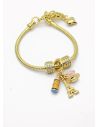 PULSERA / BRAZALETE EN RODIO CON MICROCIRCONES