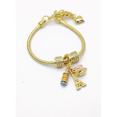PULSERA / BRAZALETE EN RODIO CON MICROCIRCONES