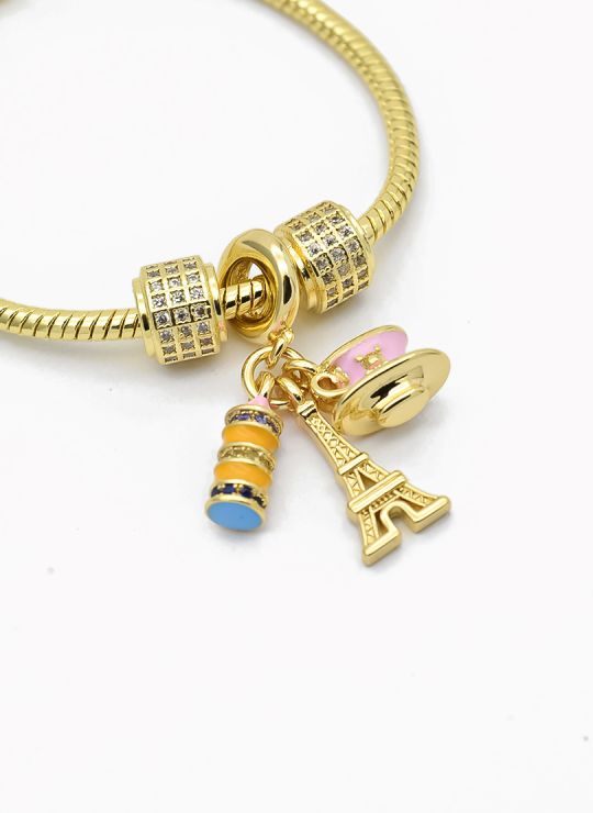 PULSERA / BRAZALETE EN RODIO CON MICROCIRCONES