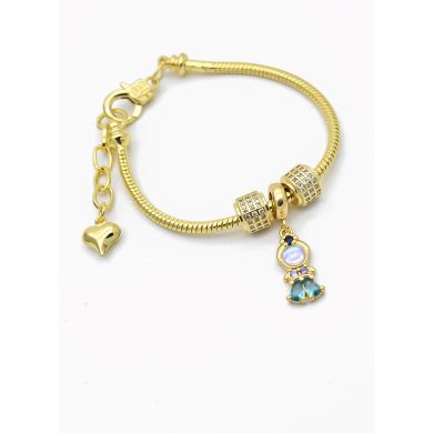 PULSERA / BRAZALETE EN RODIO CON MICROCIRCONES