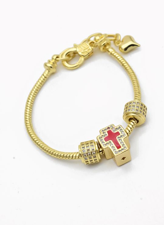 PULSERA / BRAZALETE EN RODIO CON MICROCIRCONES