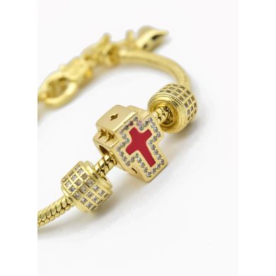 PULSERA / BRAZALETE EN RODIO CON MICROCIRCONES