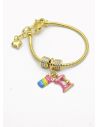 PULSERA / BRAZALETE EN RODIO CON MICROCIRCONES