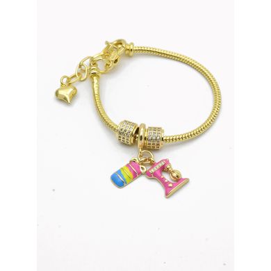 PULSERA / BRAZALETE EN RODIO CON MICROCIRCONES