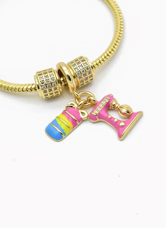 PULSERA / BRAZALETE EN RODIO CON MICROCIRCONES