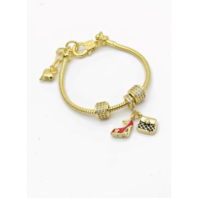 PULSERA / BRAZALETE EN RODIO CON MICROCIRCONES
