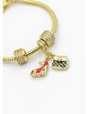 PULSERA / BRAZALETE EN RODIO CON MICROCIRCONES