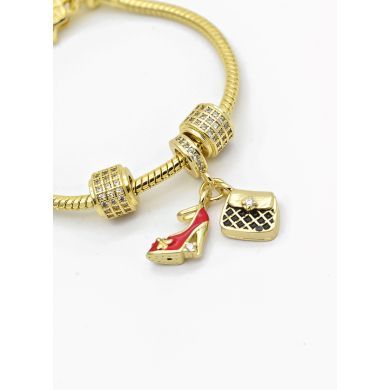 PULSERA / BRAZALETE EN RODIO CON MICROCIRCONES