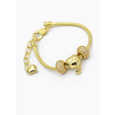PULSERA / BRAZALETE EN RODIO CON MICROCIRCONES