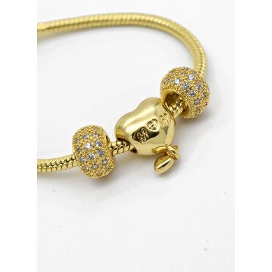 PULSERA / BRAZALETE EN RODIO CON MICROCIRCONES