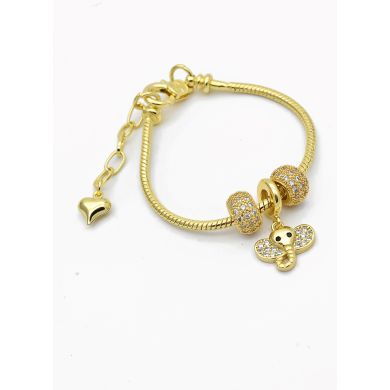 PULSERA / BRAZALETE EN RODIO CON MICROCIRCONES