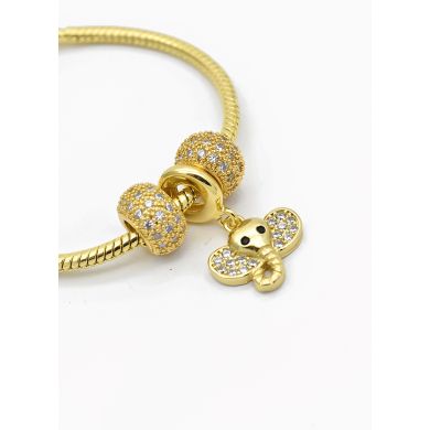 PULSERA / BRAZALETE EN RODIO CON MICROCIRCONES