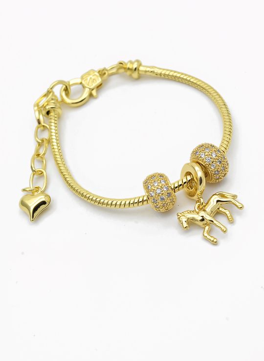 PULSERA / BRAZALETE EN RODIO CON MICROCIRCONES