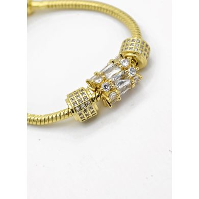 PULSERA / BRAZALETE EN RODIO CON MICROCIRCONES