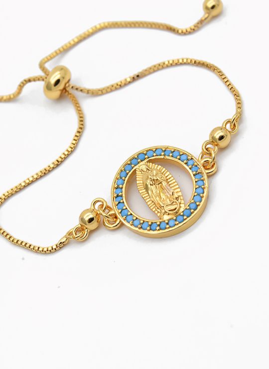 PULSERA / BRAZALETE EN RODIO CON MICROCIRCONES