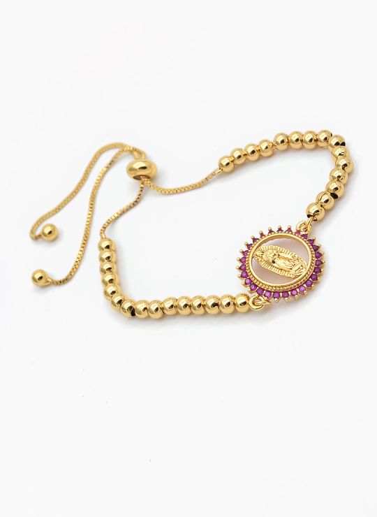 PULSERA / BRAZALETE EN RODIO CON MICROCIRCONES