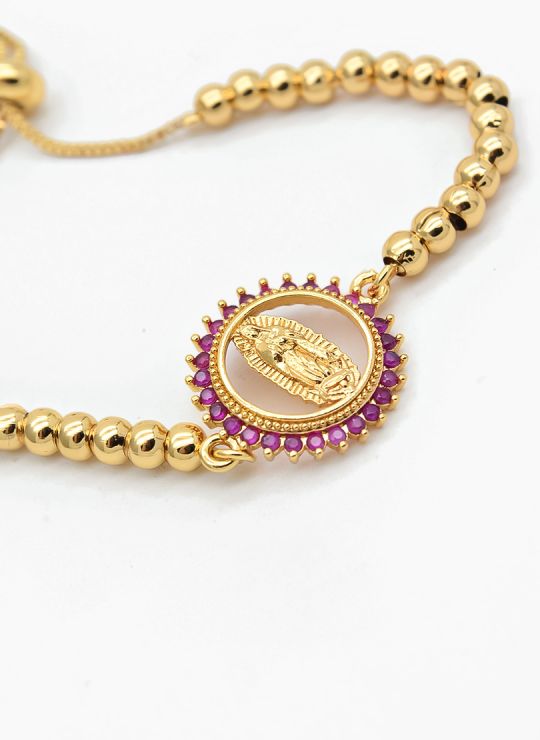 PULSERA / BRAZALETE EN RODIO CON MICROCIRCONES