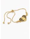 PULSERA / BRAZALETE EN RODIO CON MICROCIRCONES